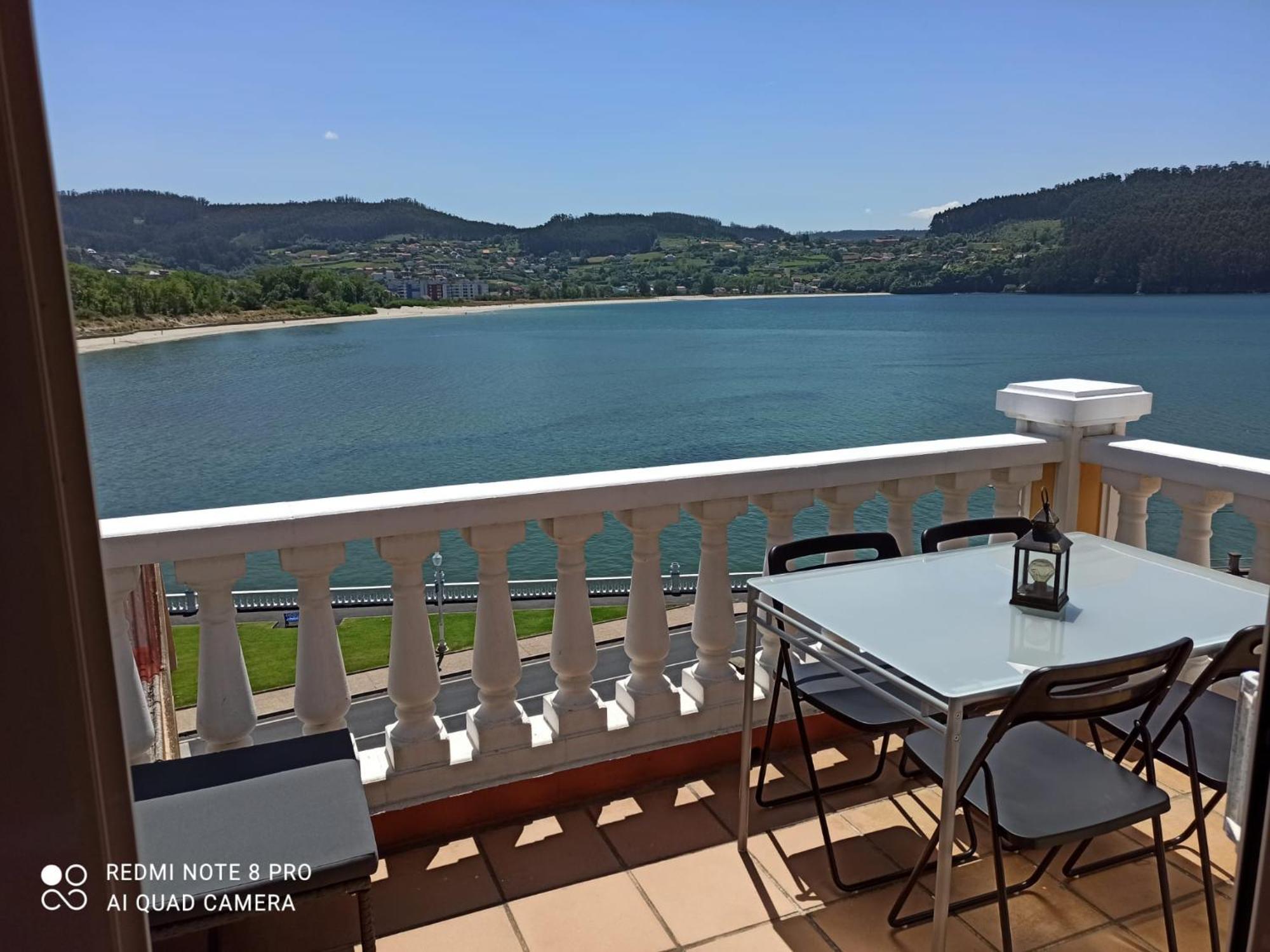 Casa Da Costa - Piso Con Galeria Y Terraza Con Vistas Al Mar Villa Cedeira Exterior photo